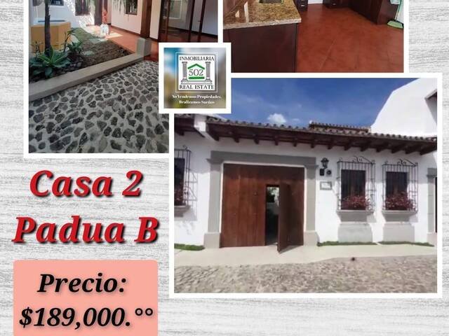 #1036 - Casa para Venta en Ciudad Vieja - Sacatepéquez - 2