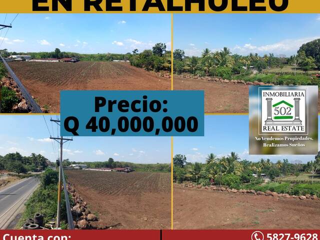 #1058 - Terreno para Venta en Retalhuleu - Retalhuleu