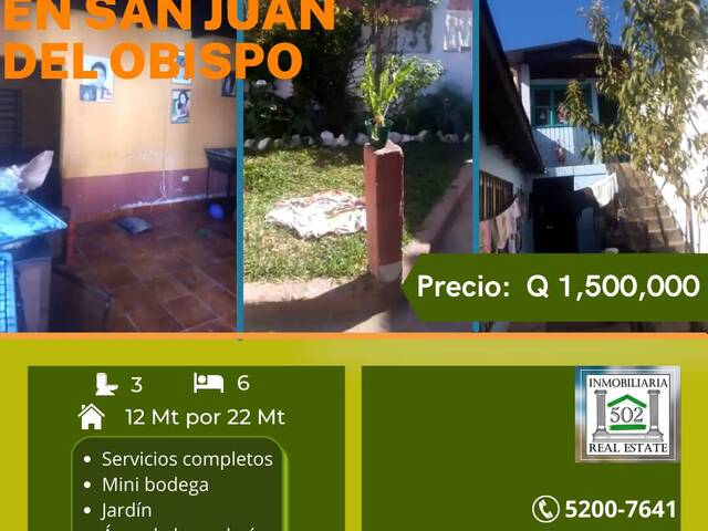 #1060 - Casa para Venta en La Antigua Guatemala - Sacatepéquez - 1