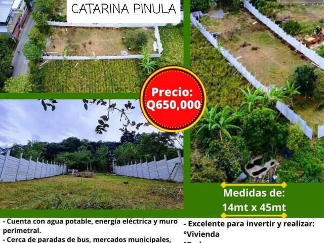 #1062 - Terreno para Venta en Santa Catarina Pinula - Guatemala - 1