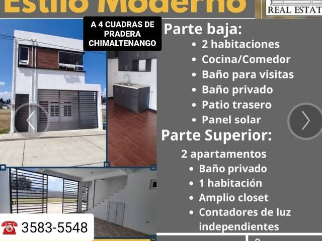 #1053 - Casa para Venta en Chimaltenango - Chimaltenango