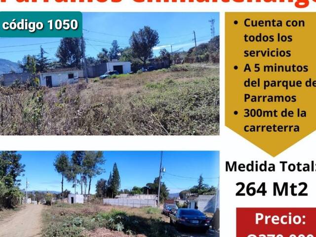 #1050 - Terreno para Venta en Parramos - Chimaltenango - 1