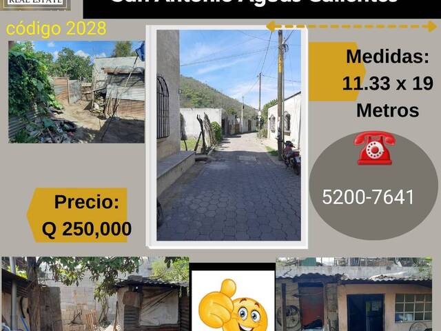 #2028 - Casa para Venta en San Antonio Aguas Calientes - Sacatepéquez - 1