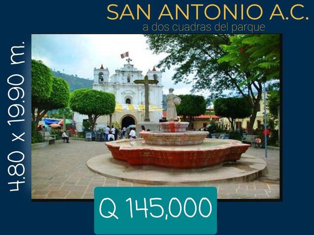 #2021 - Área para Venta en San Antonio Aguas Calientes - Sacatepéquez - 1