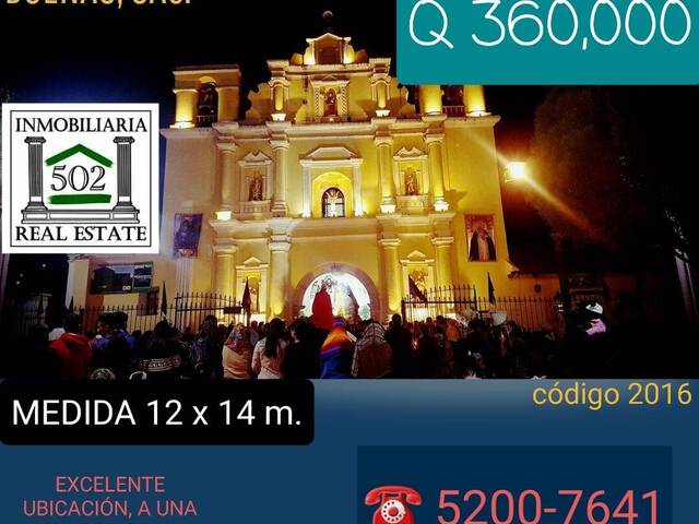 #2016 - Área para Venta en San Antonio Aguas Calientes - Sacatepéquez - 1