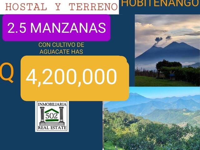 #2066 - Área para Venta en La Antigua Guatemala - Sacatepéquez